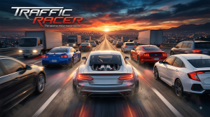 سورس بازی رانندگی در ترافیک | Traffic Racer